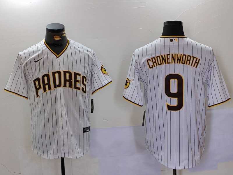 Men's San Diego Padres #9 Jake Cronenworth White Team Logo Stitched MLB Cool Base Nike Jersey,We sell and wholesale Men's San Diego Padres #9 Jake Cronenworth White Team Logo Stitched MLB Cool Base Nike Jersey on line form chian!